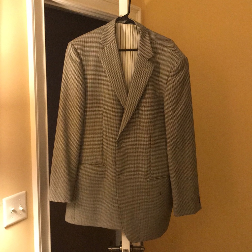Modern Haggar Houndstooth Blazer